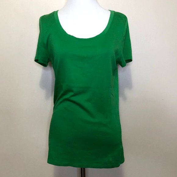 Merona the Ultimate tee Green Short-Sleeved (M) - Picture 1 of 3